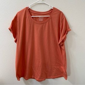 Natural reflections shirt orange 2x